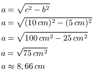 a2 + b2 = c2 Beispiel 1