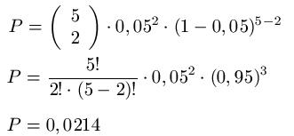 Binomialverteilung Beispiel 2