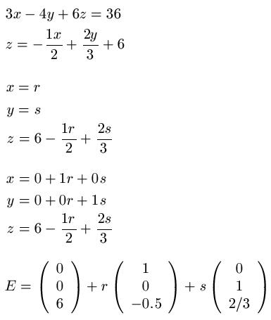  Koordinatengleichung Parametergleichung Beispiel 2