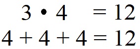 Multiplikation (Malnehmen) Beispiel 2