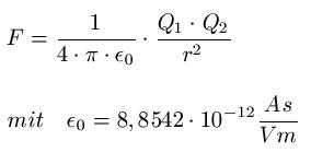 Coulombsches Gesetz