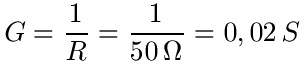 Elektrischer Leitwert Beispiel 1