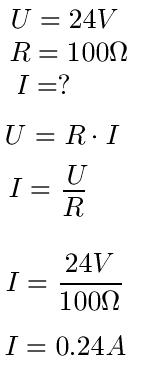 Ohmsches Gesetz Beispiel 2a