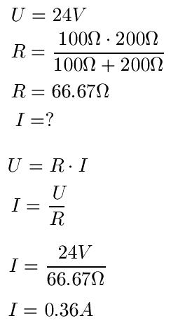 Ohmsches Gesetz 2b Lösung