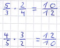 Bruchrechnung Regeln Multiplikation Beispiel 1