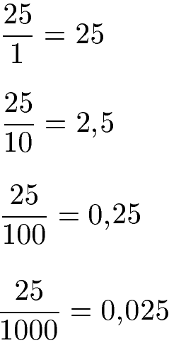 Brüche in Dezimalzahl mit Zehnerzahl Beispiel 1