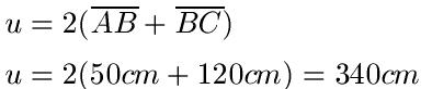 Drachenviereck Umfang Formel Beispiel 1