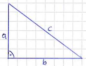 Satz des Pythagoras Dreieck