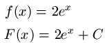 E-Funktion integrieren Beispiel 2