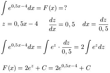E-Funktion integrieren Beispiel 4