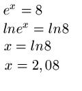 Exponentialgleichungen Beispiel 4