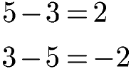 Kommutativgesetz Subtraktion Beispiel 2
