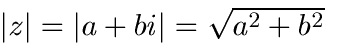 Komplexe Zahlen Satz des Pythagoras