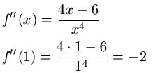 Kurvendiskussion Beispiel 1.8