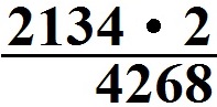 Multiplikation schriftlich Beispiel 1