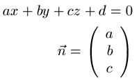 Normalenvektor Ebene