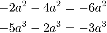 Potenzen addieren: Negative Potenz mit negativer Basis, gleicher Exponent