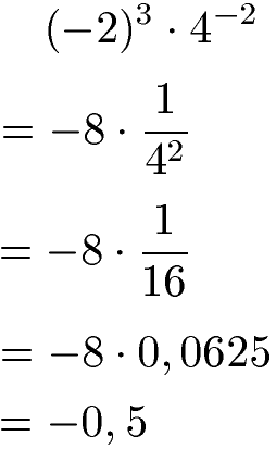 Potenzen multiplizieren: Gemischte Basen und Exponenten