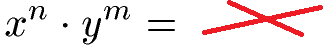 Potenzen multiplizieren: Basis und Exponent verschieden Formel