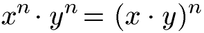 Potenzgesetze Multiplikation: Gleicher Exponent