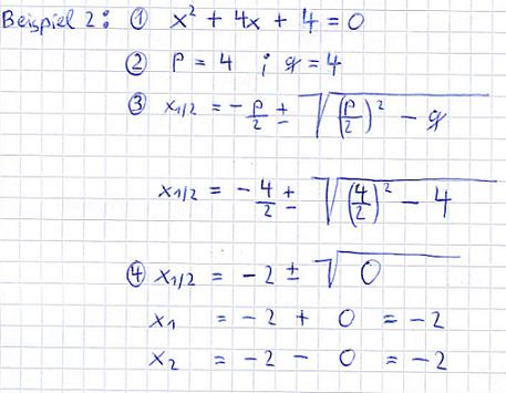 pq Formel einfach erklärt • quadratische Gleichungen lösen · [mit