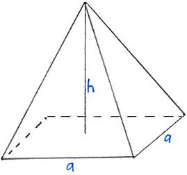 Pyramide Volumen