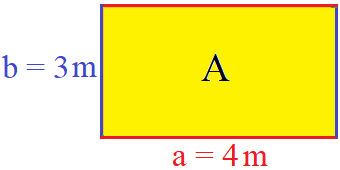Rechteck Fläche berechnen Beispiel 1