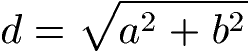 Rechteck Diagonale berechnen Formel