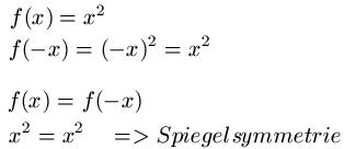 Spiegelsymmetrie Beispiel 1