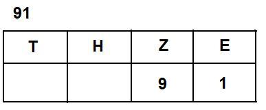 Stellenwerttfel Lösung 4