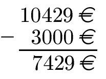 Textaufgaben Klasse 5 Geld Ratenkauf mit Anzahlung Bild 1