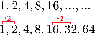 Zahlenreihen (Zahlenfolgen) Beispiel 3