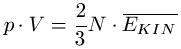 Kinetische Gastheorie Grundgleichung